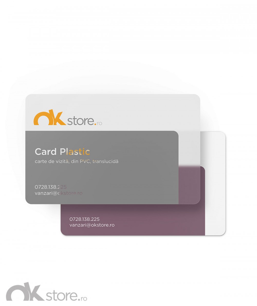 Carti de vizita translucide