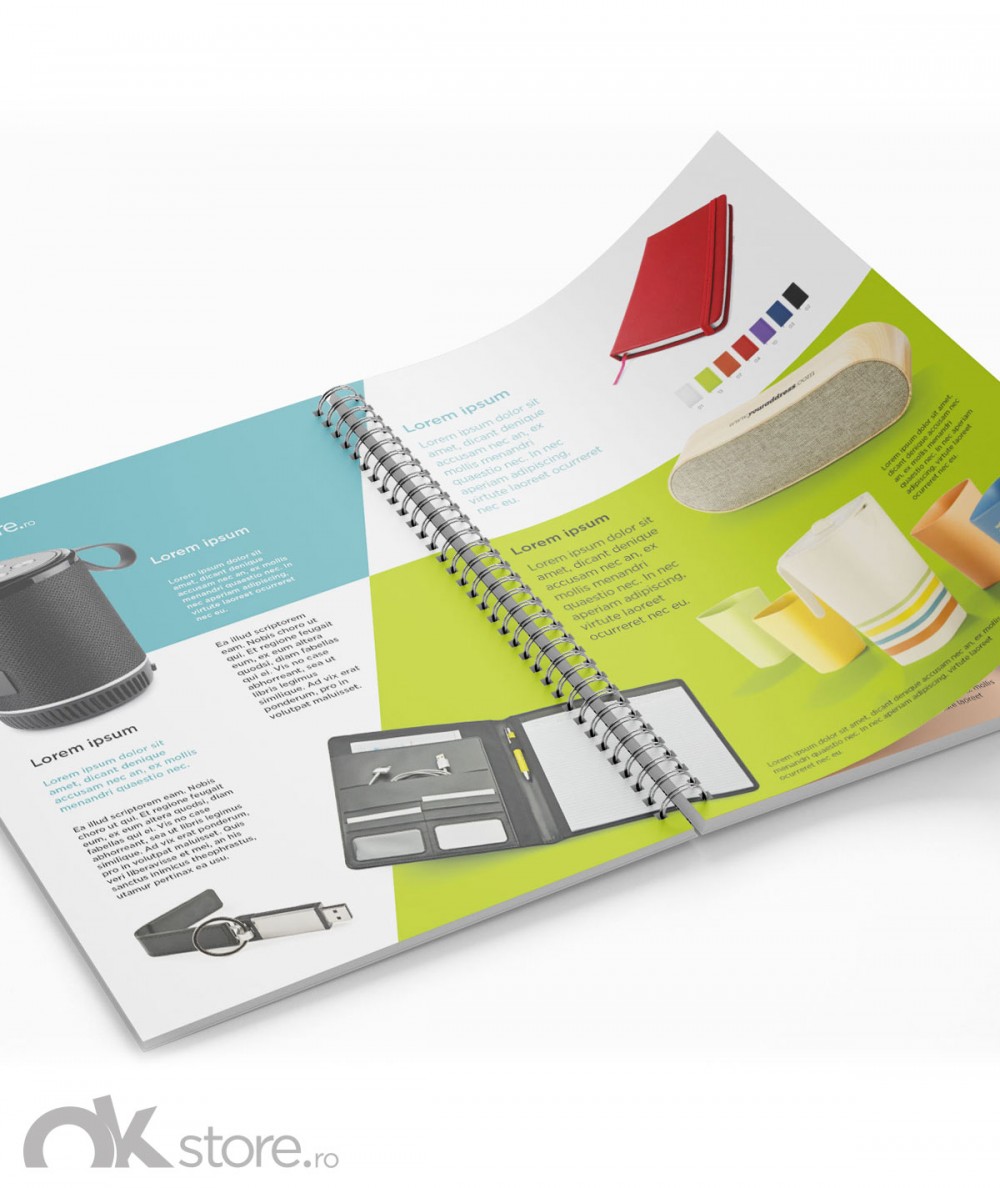 Brosura A4 spiralata