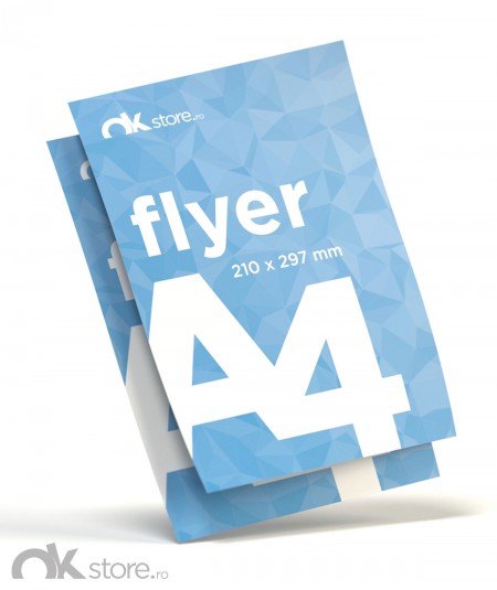Flyer A4 Fluturas A4 tiparit