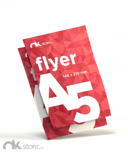 Flyer A5 tipar digital Fluturas A5 Tipar digital