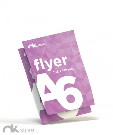 Flyer A6 tipar digital Fluturas A6 Tipar digital