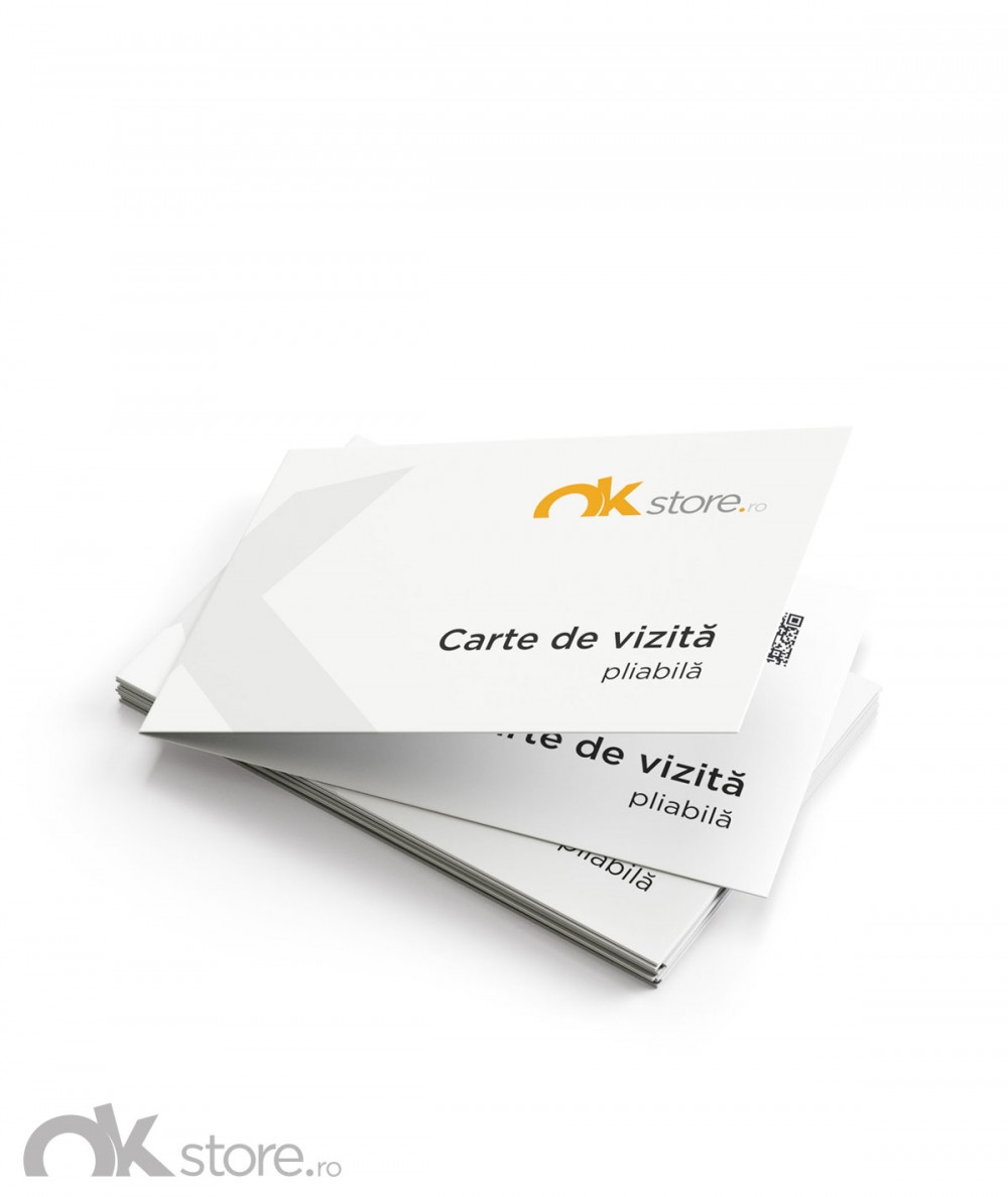 Carte de vizita pliabila